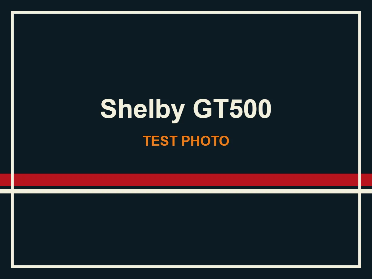 1967 Shelby GT500, test car, from Test Member Tess's collection