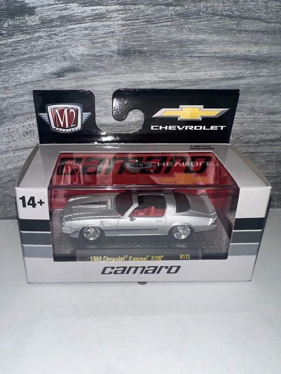 1980 Chevrolet Camaro Z28 by M2 Machines in its box